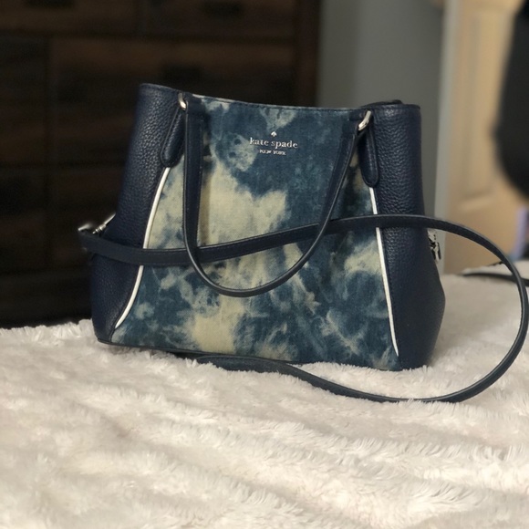 Kate Spade ♠️ Jackson Tye-Dye Denim - Picture 1 of 4